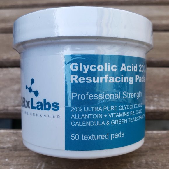QRxLabs Glycolic Acid 20% Resurfacing Pads NEW - Picture 1 of 7